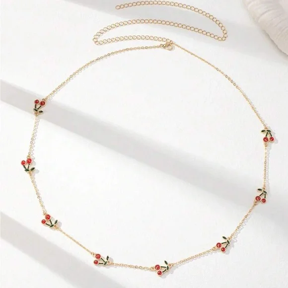 Cherry belly chain A1223 - Picture 2 of 4